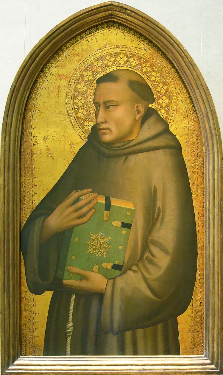 Saint Anthony av Padua, ca. 1340. av Maso di Banco