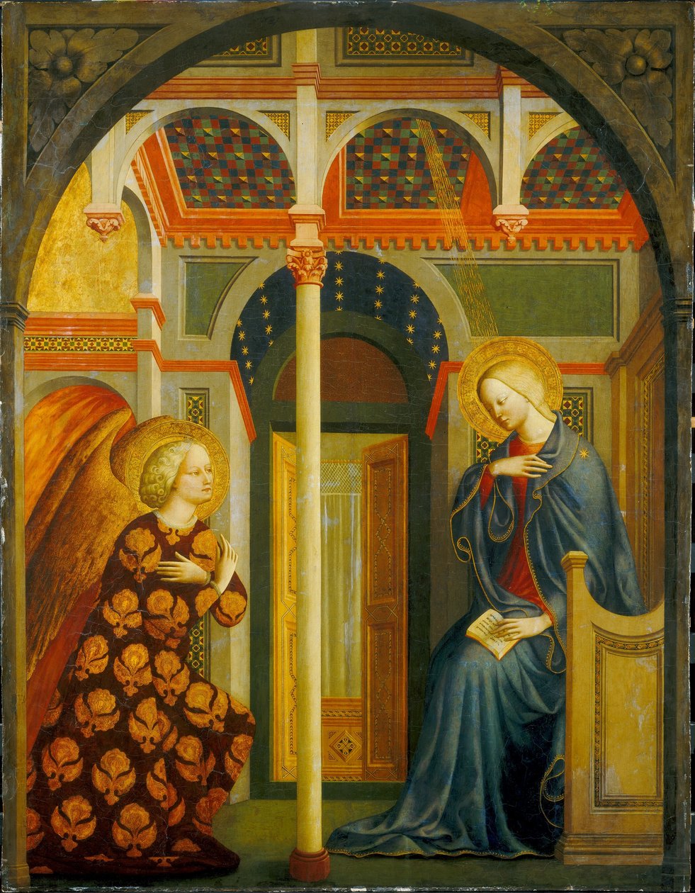 Bebudelsen, ca. 14231424. av Masolino da Panicale