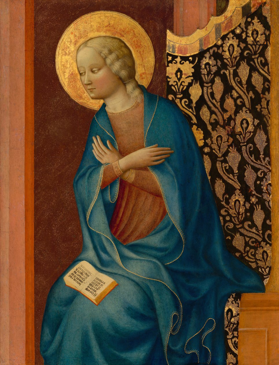 The Virgin Annunciate, ca. 1430. av Masolino da Panicale