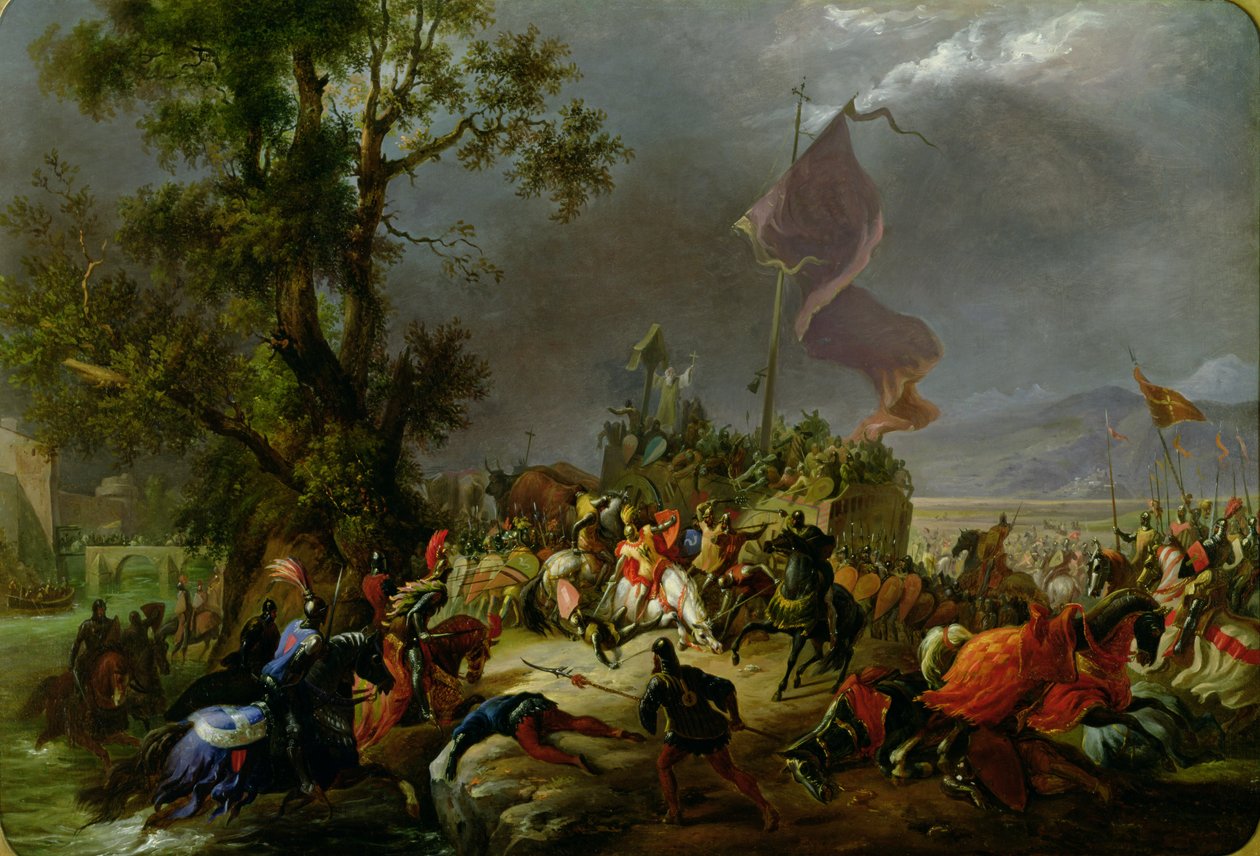 Slaget ved Legnano i 1176, 1831 av Massimo Taparelli d