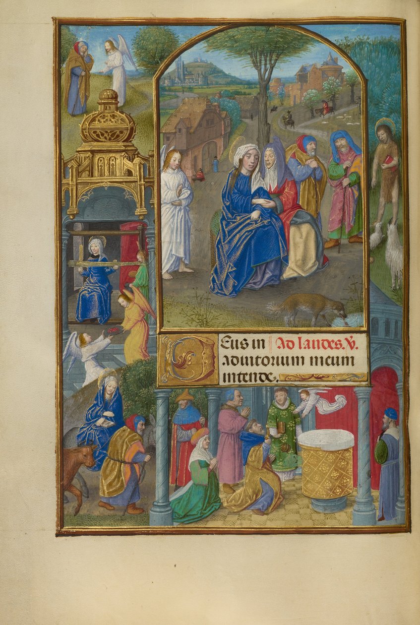 Besøket av Master of the Dresden Prayer Book