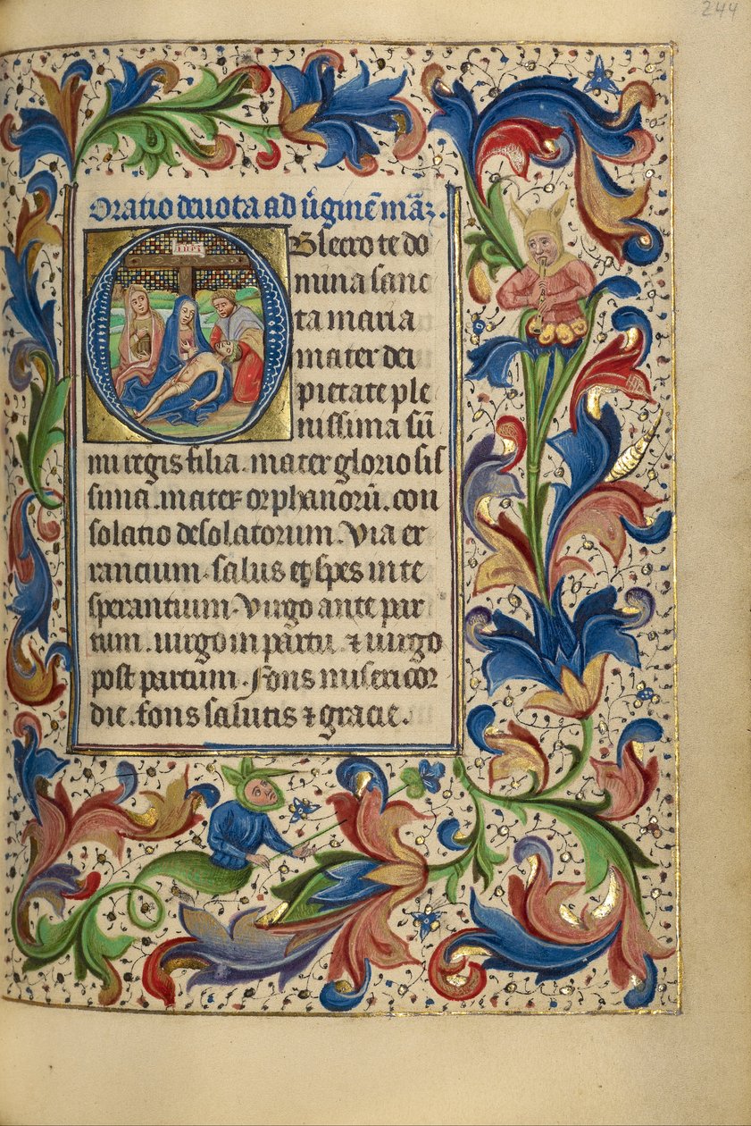 Pietà av Master of the Lee Hours