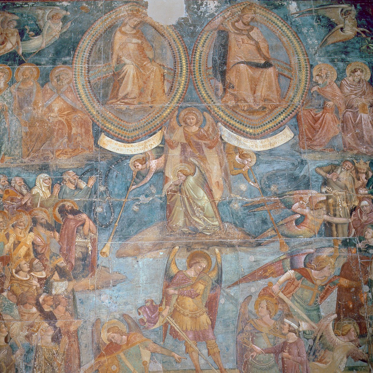 Den siste dommen, ca. 1360-80 av Master of the Triumph of Death