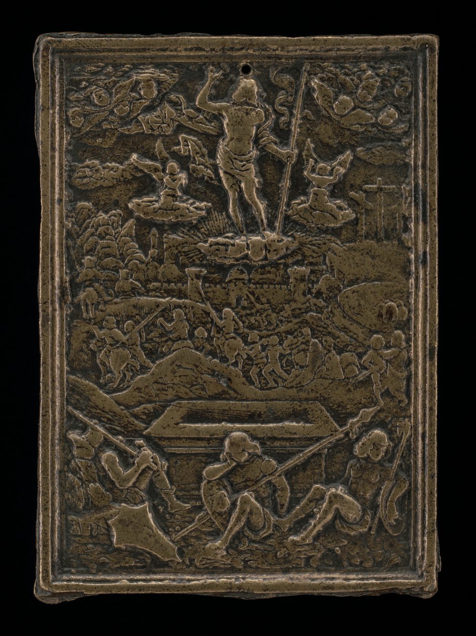 Oppstandelsen, ca. 1500. av Master I.F.P.