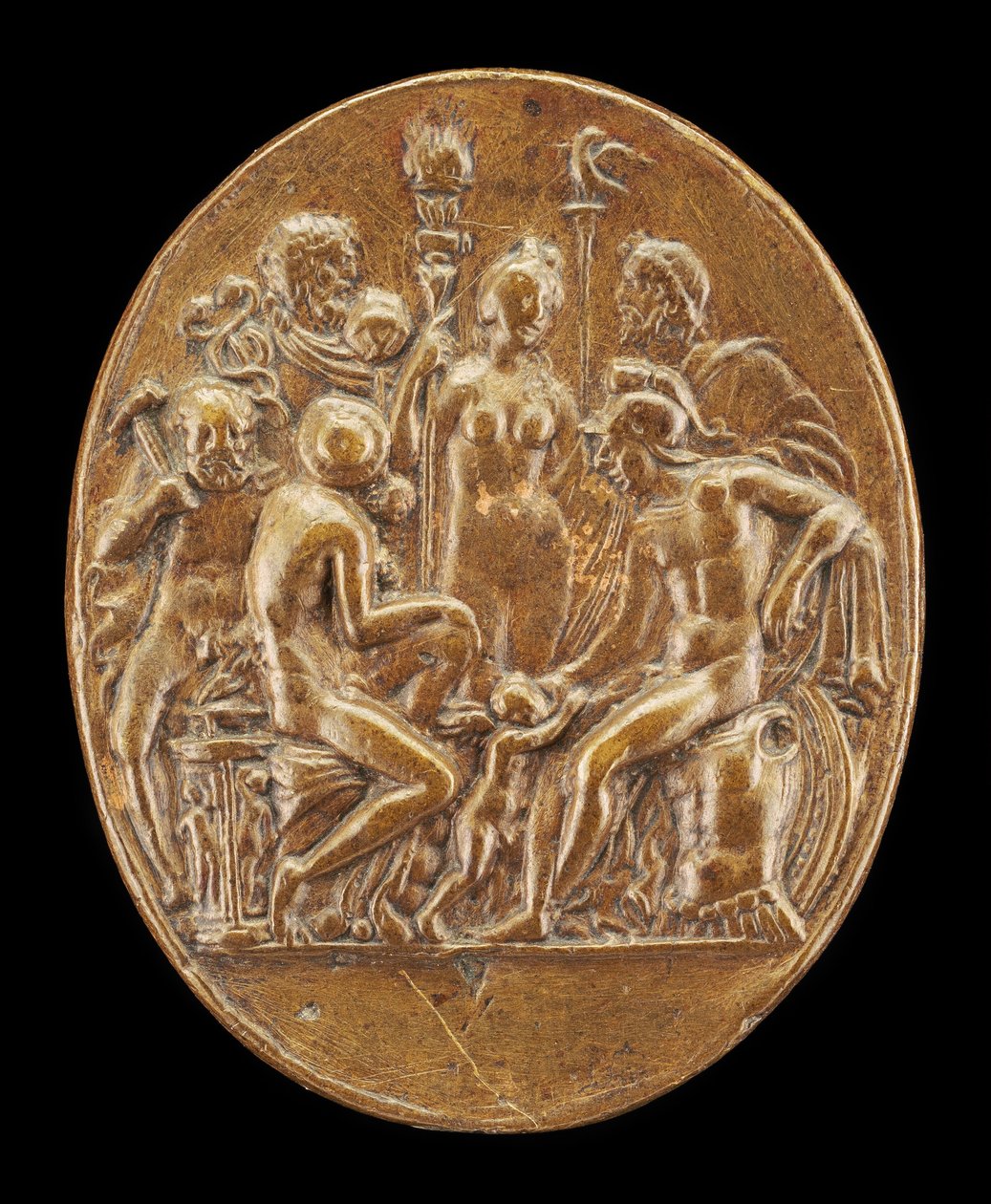 Assembly of Gods, andre halvdel av 1400-tallet. av Master IO.FF.