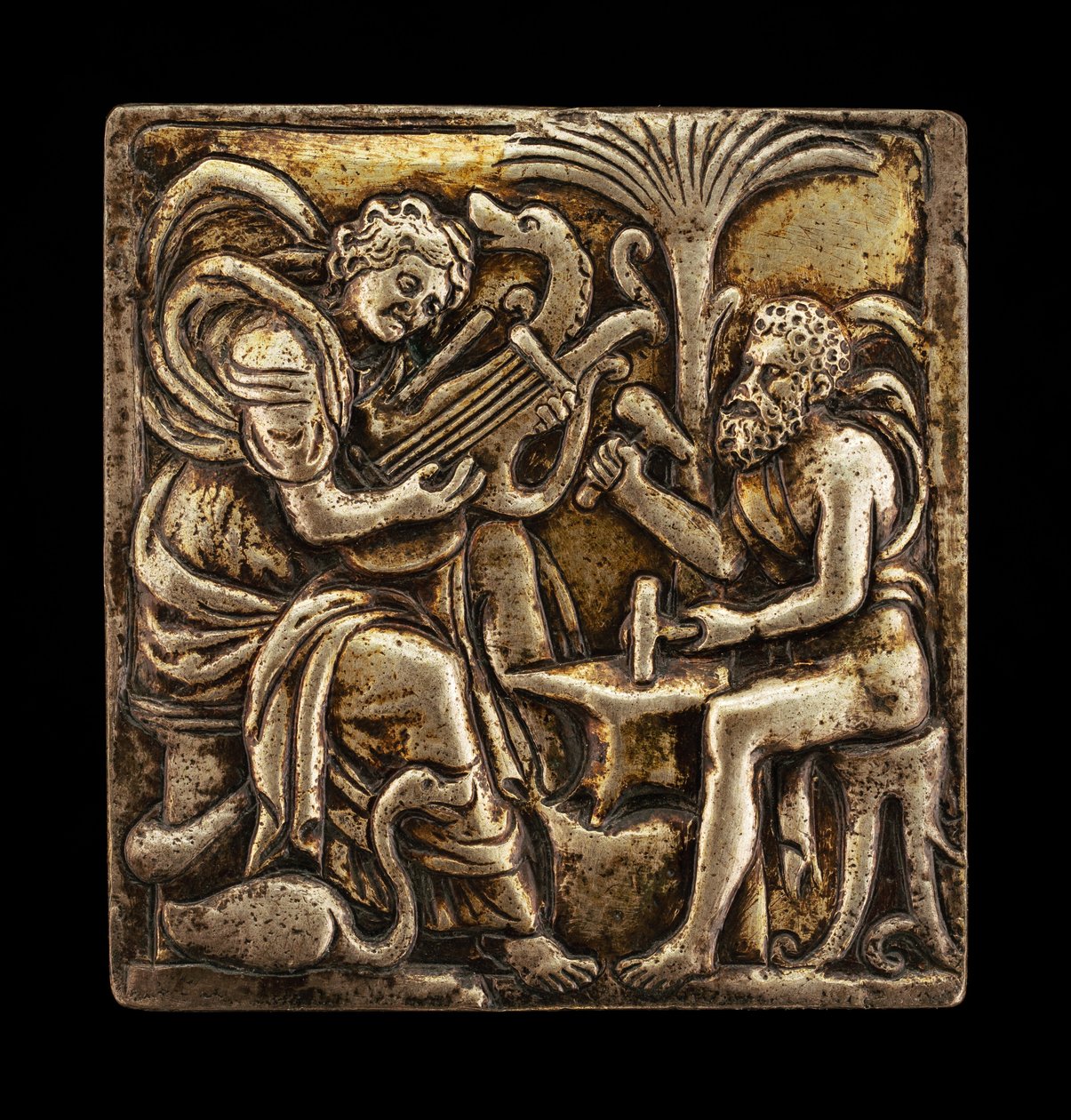 Apollo og Vulcan, 1500-tallet. av Master I.S.A.