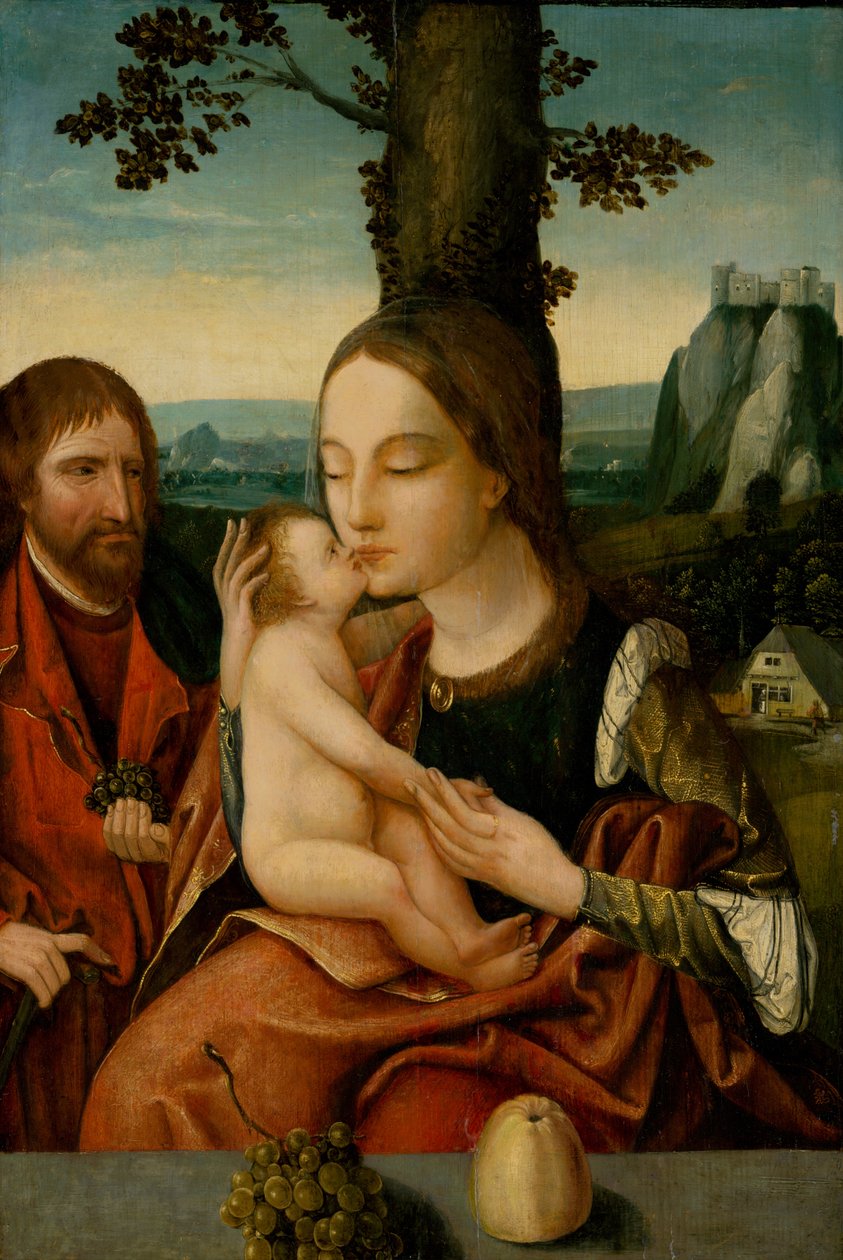 Den hellige familie, 1530. av Master of Antwerp