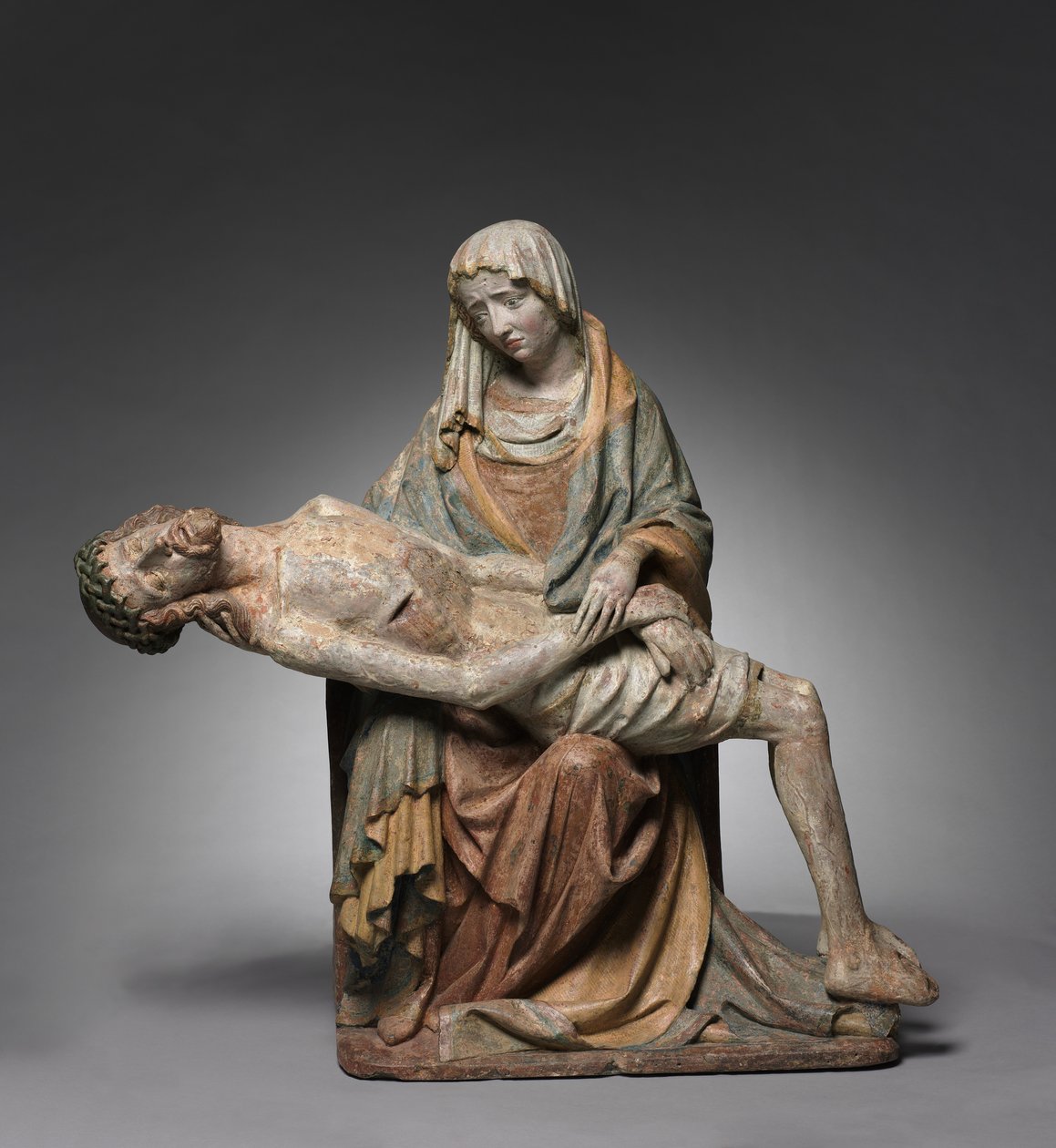 Vesperbild Pietà, ca. 1420. av Master of Grosslobming