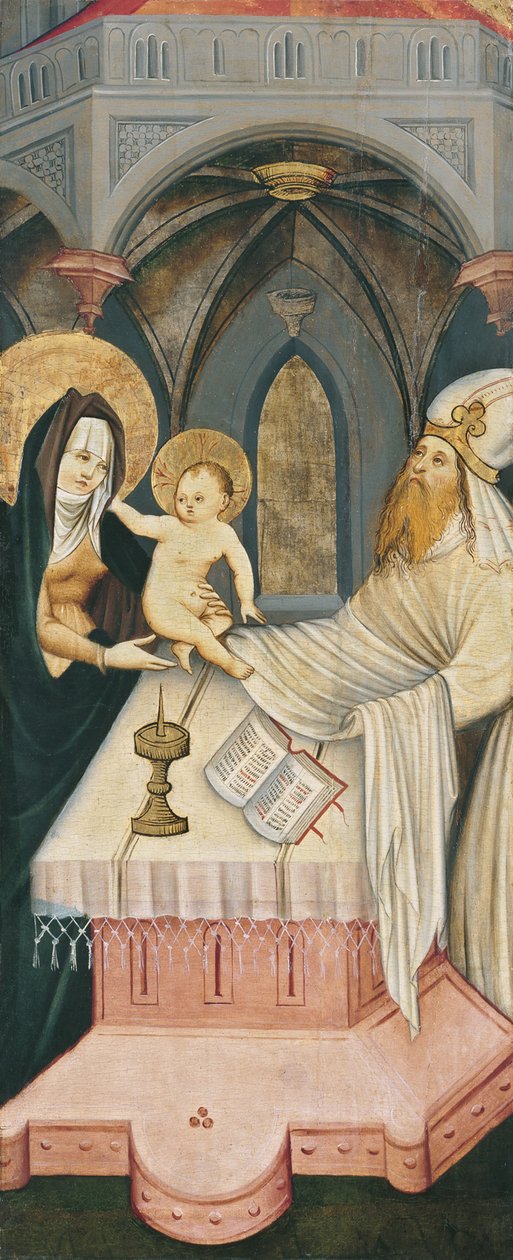 Presentasjonen i tempelet av Master of Konstanz
