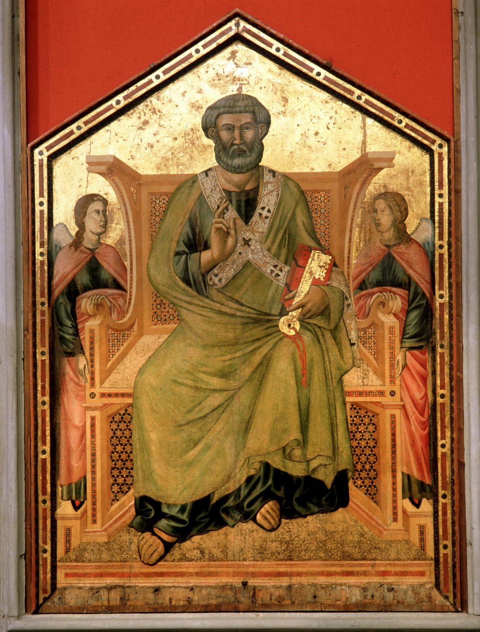 Sankt Peter av Master of St. Cecilia