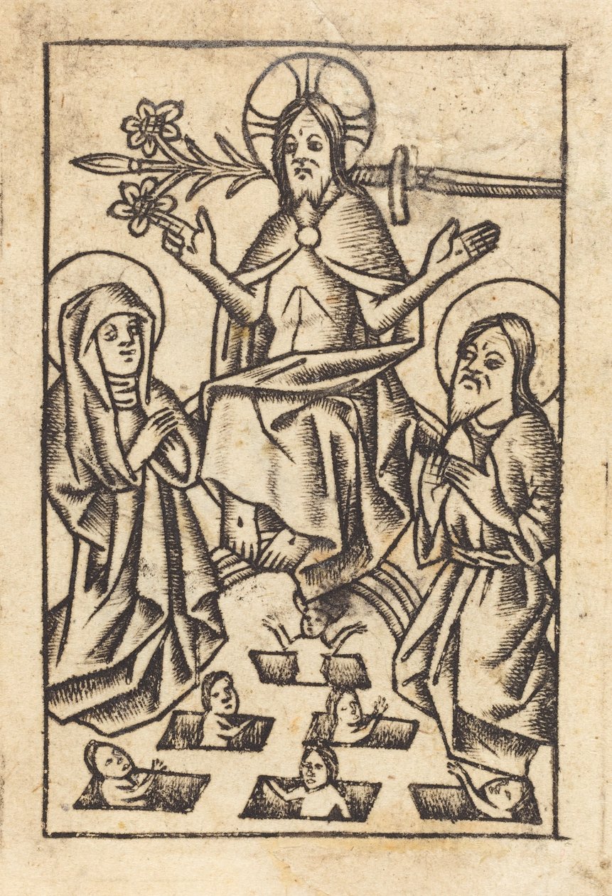 Den siste dommen [høyre] av Master of St. Erasmus