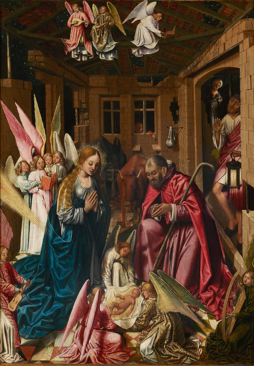 Kristi fødsel, 1515-1530. av Master of West Flanders