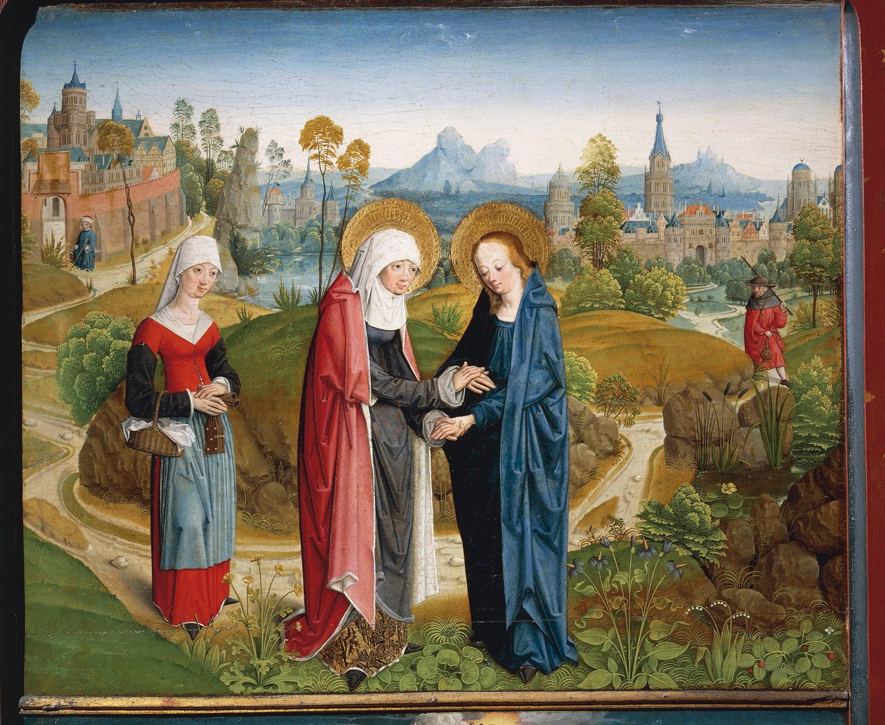 Besøket av Master of the Aachen Altar