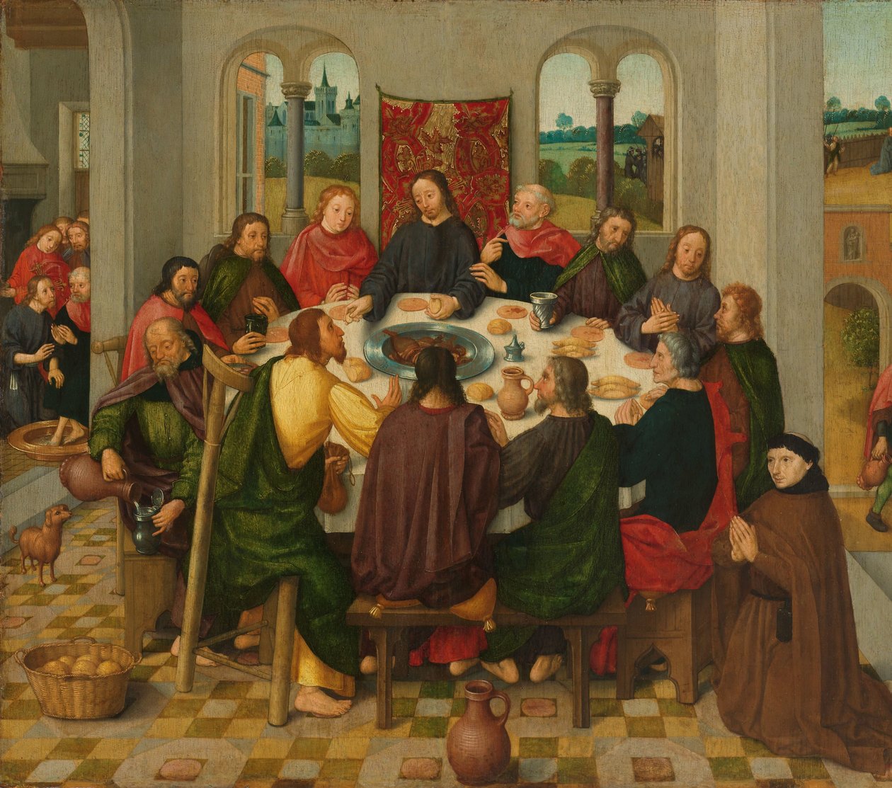 Siste måltid av Master of the Amsterdam Death of