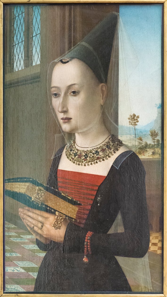 Maria Bonciani av Master of the Baroncelli Portraits