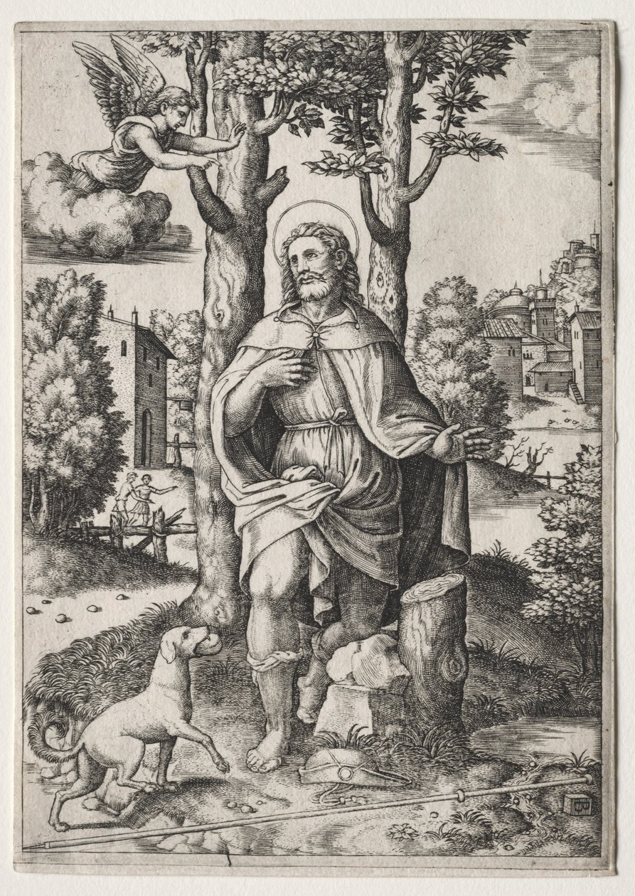 Saint-Roch av Master of the Die
