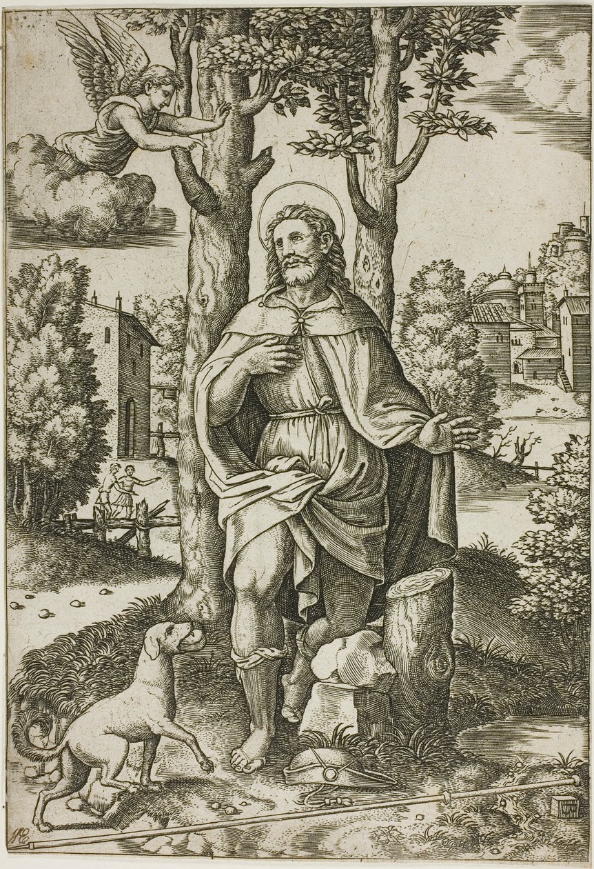 St. Roch av Master of the Die