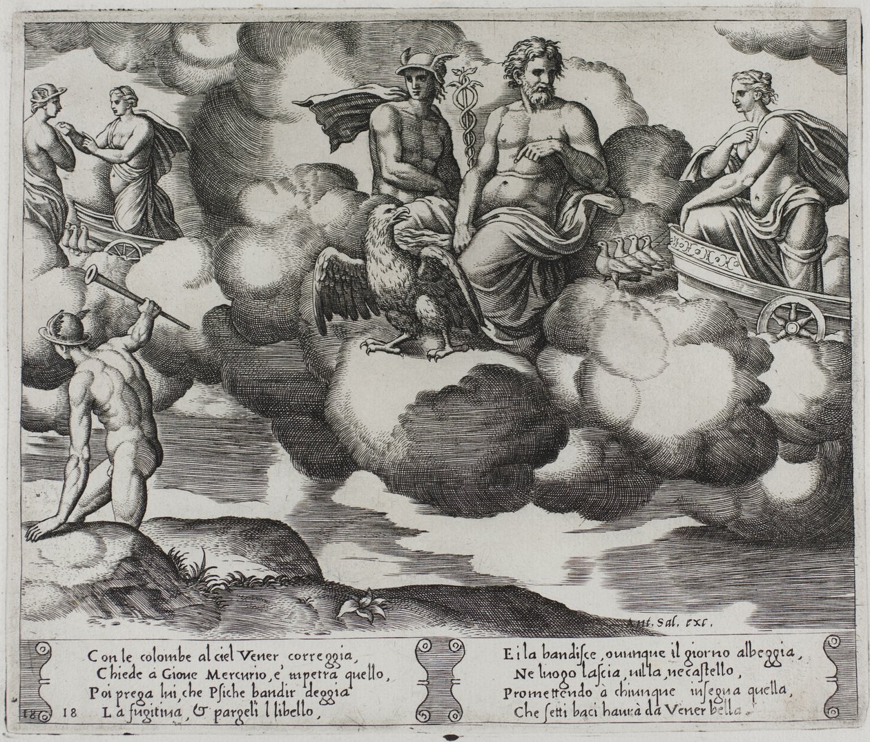 Venus klager til Jupiter av Master of the Die
