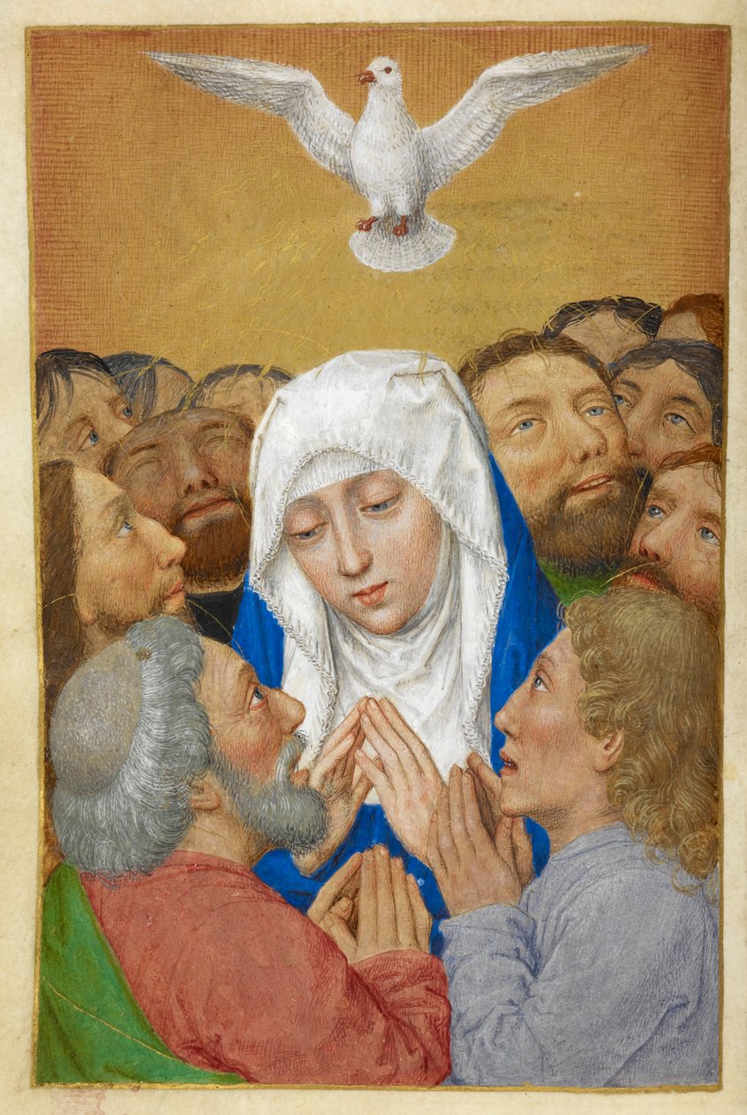 Pinsen. av Master of the Dresden Prayer Books