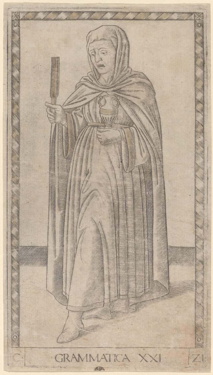 Grammatikk (grammatikk) av Master of the E Series Tarocchi