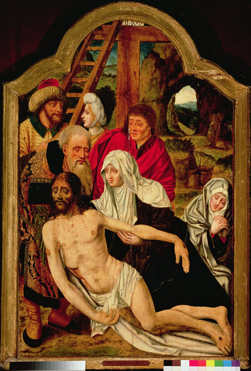 Nedstigning fra korset av Master of the Holy Blood