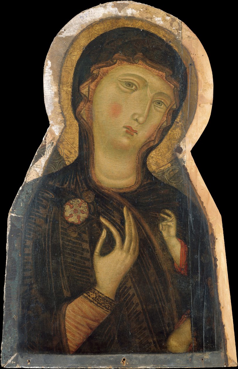 Madonna og barn, ca. 1280. av Master of the Magdalen