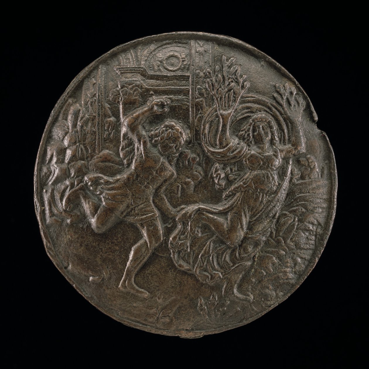 Apollo og Daphne. av Master of the Orpheus Legend