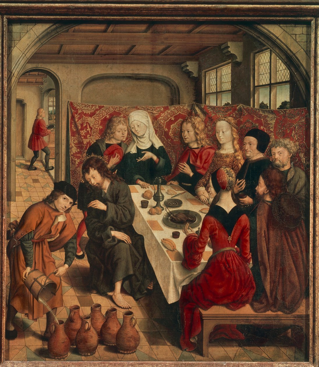 Bryllup på Cana av Master of the Saint Bartholomew Altarpiece