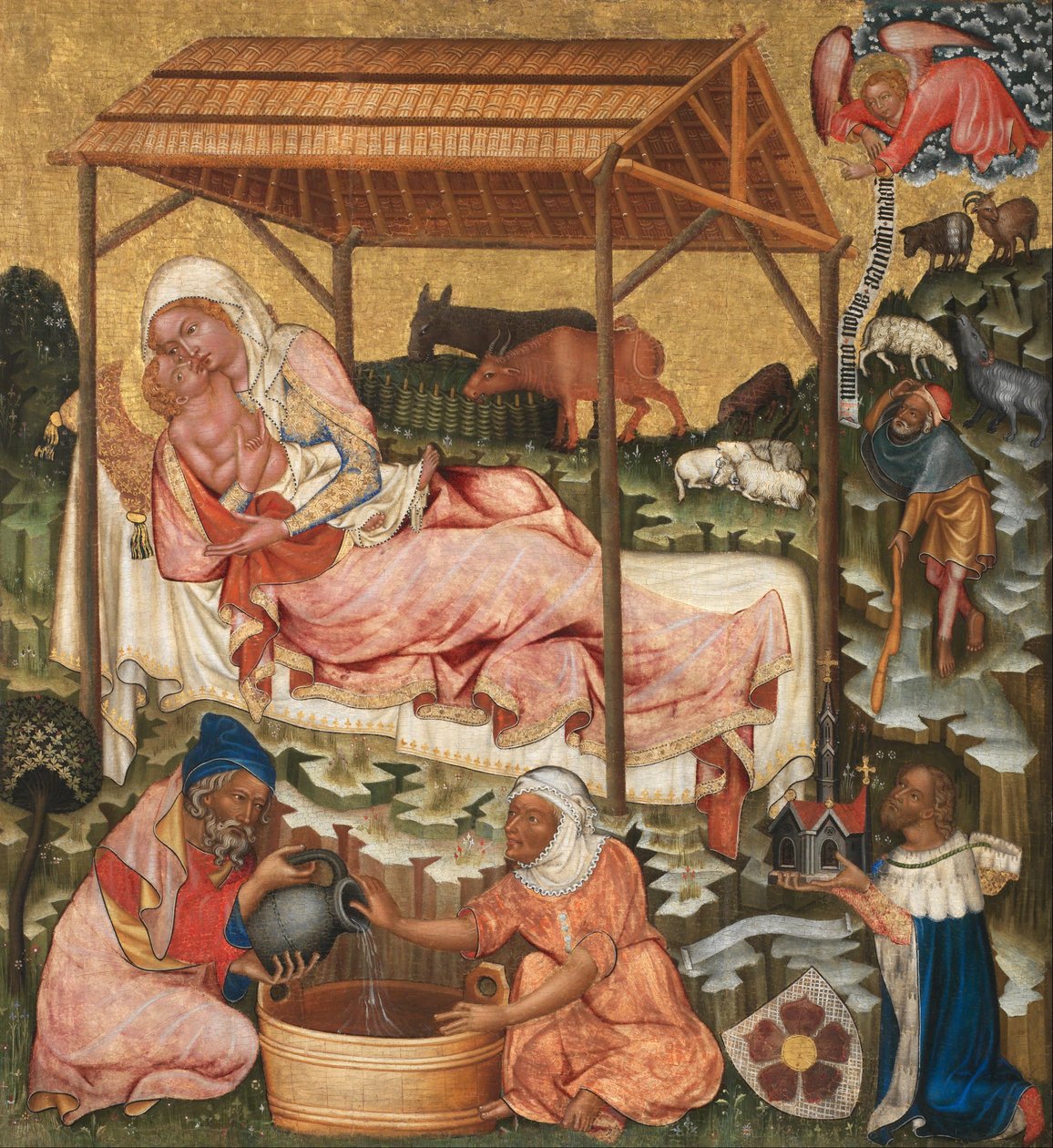 Fødsel av Master of the Vyšší Brod Altarpiece