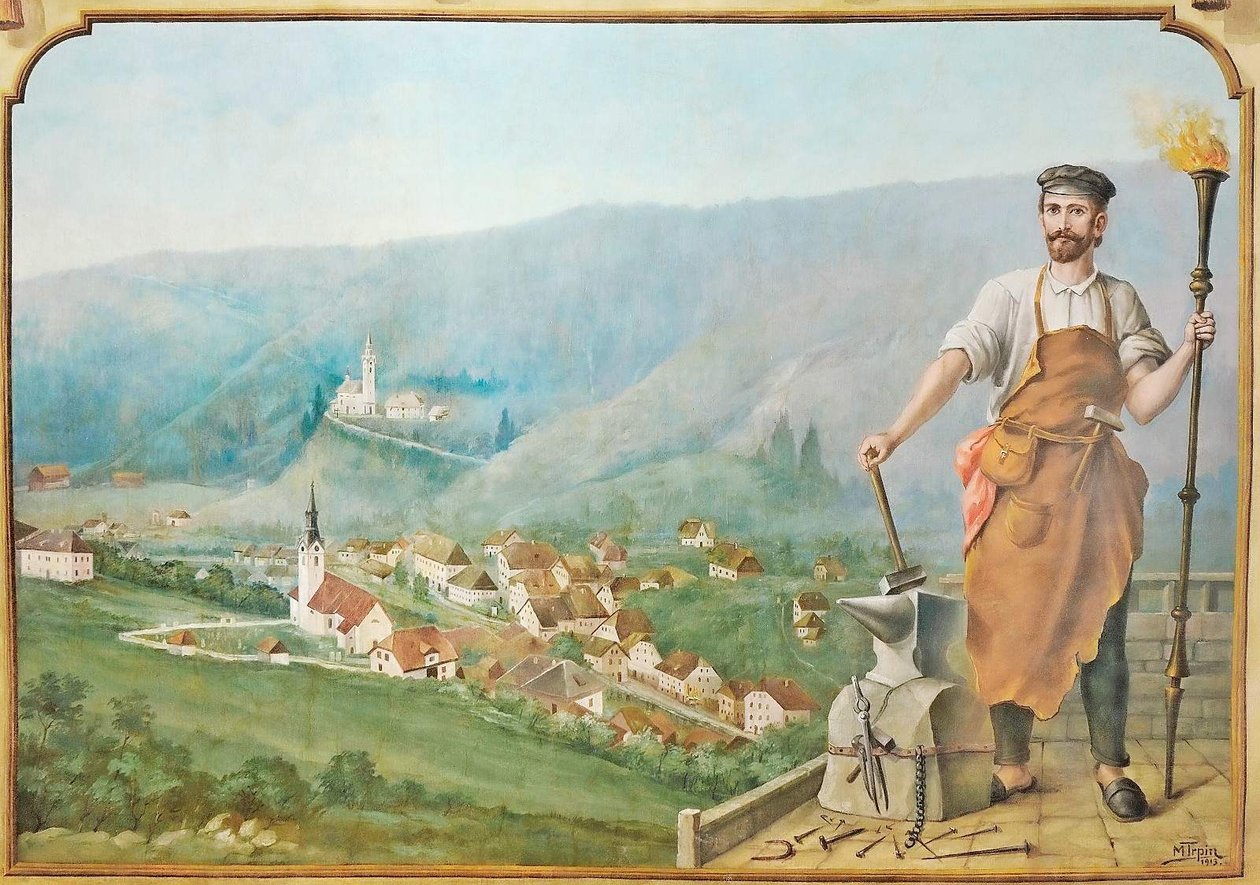 Panorama Krope.n av Matej Trpin