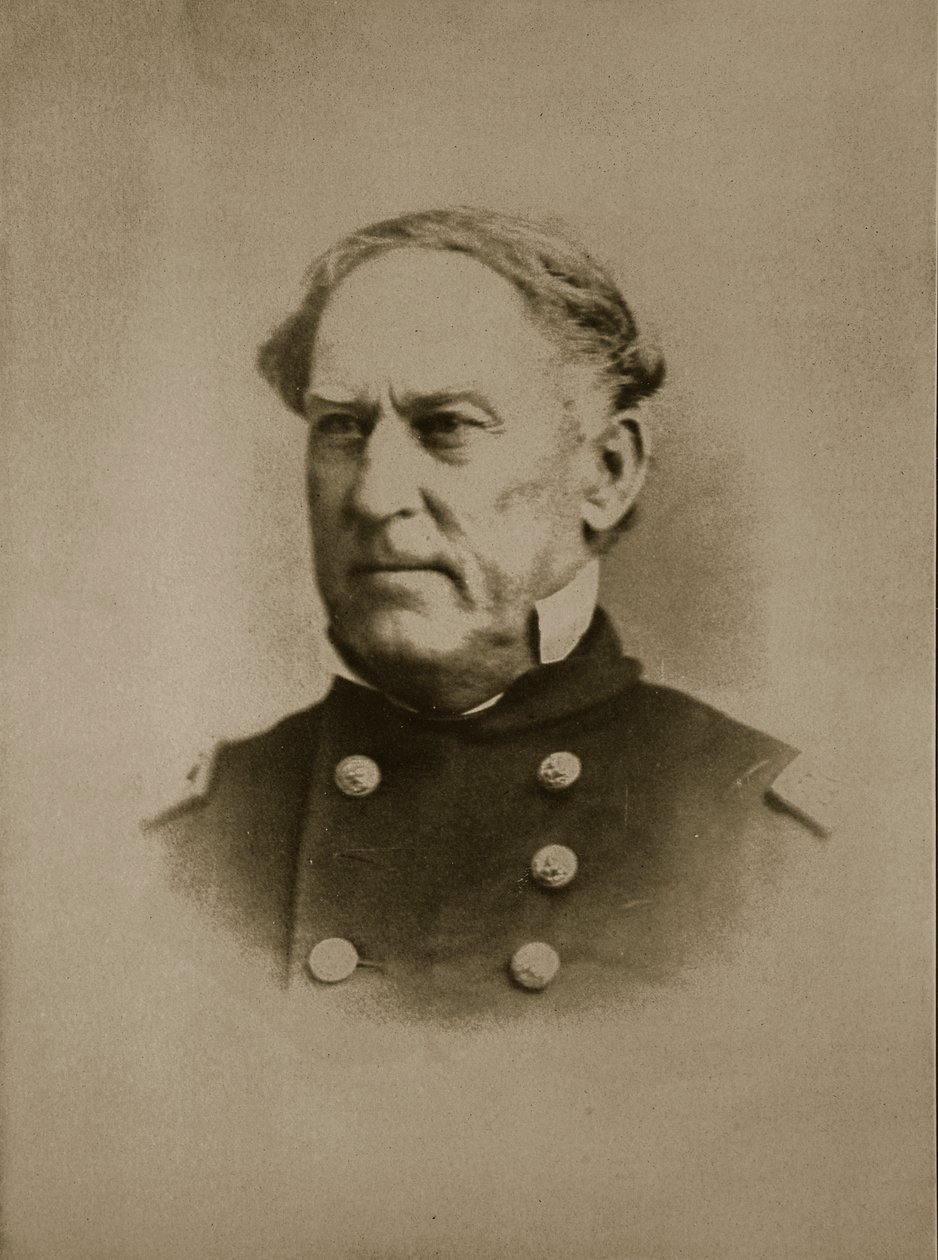 Admiral David G. Farragut, 1861-65 av Mathew B. Brady