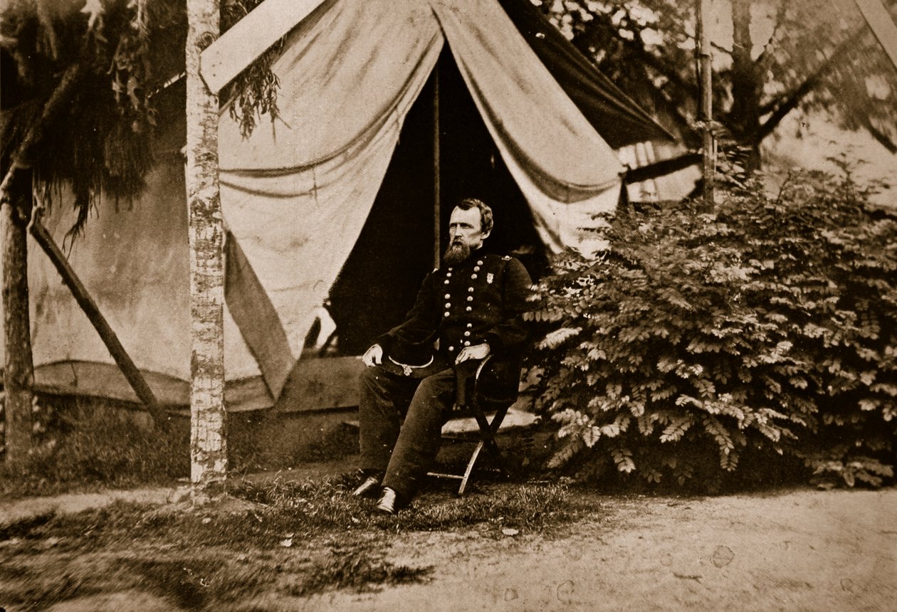 General David B. Birney, 1861-65 (sepia-bilde) av Mathew B. Brady