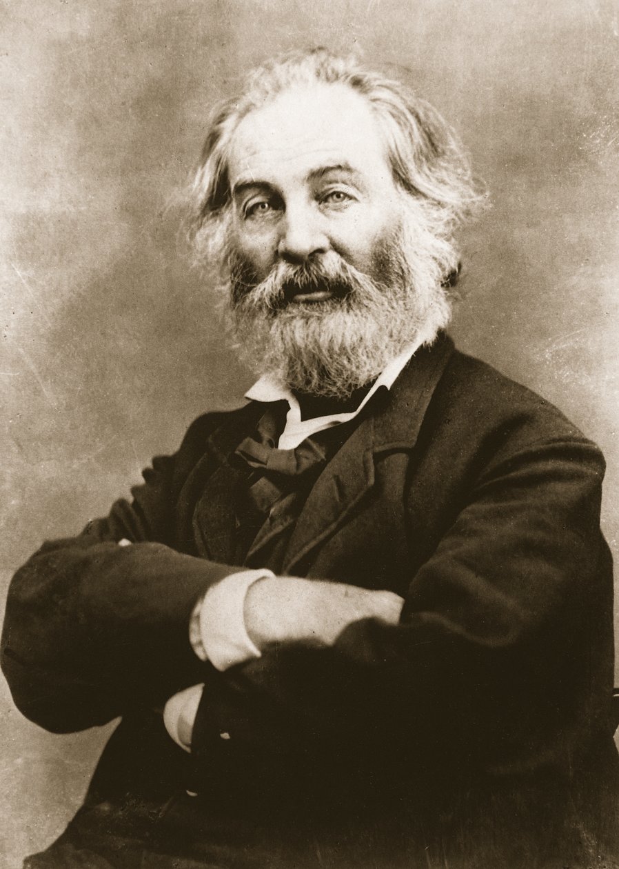 Walt Whitman (fotogravyr) av Mathew B. Brady