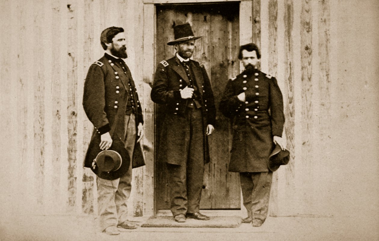 General Theo S. Bowers, 1861-65 av Mathew B. Brady