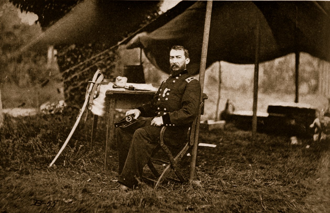 Generalmajor Philip Henry Sheridan, 1864 av Mathew B. Brady