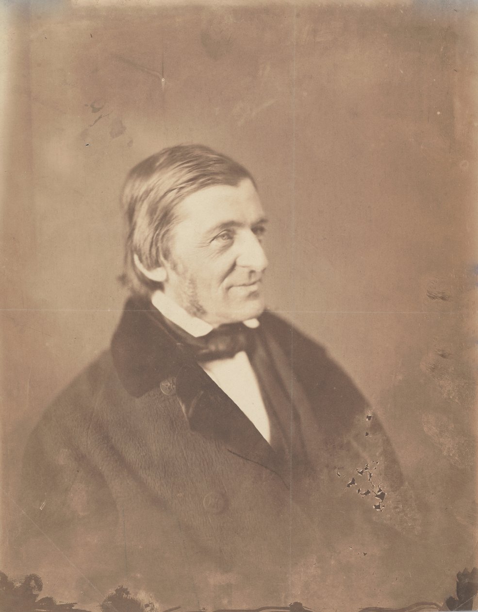 Ralph Waldo Emerson, ca. 1856. av Mathew Brady