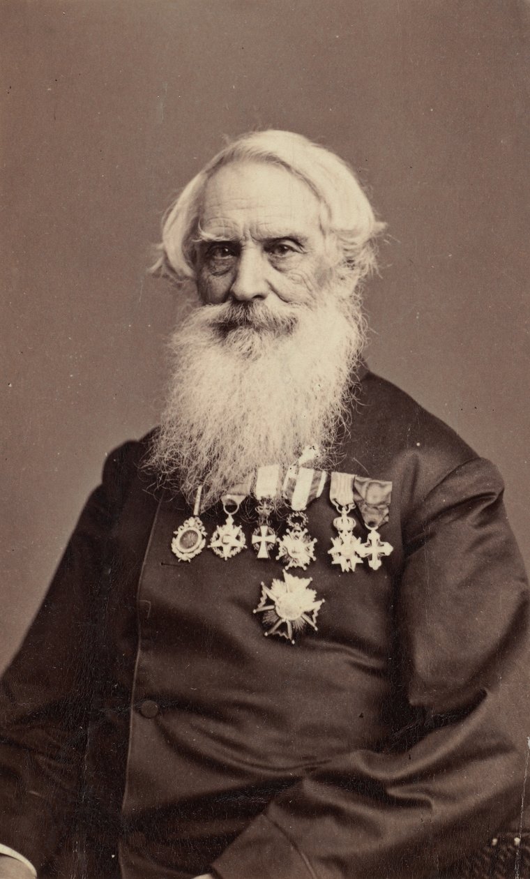 Samuel FB Morse, ca. 1870. av Mathew Brady