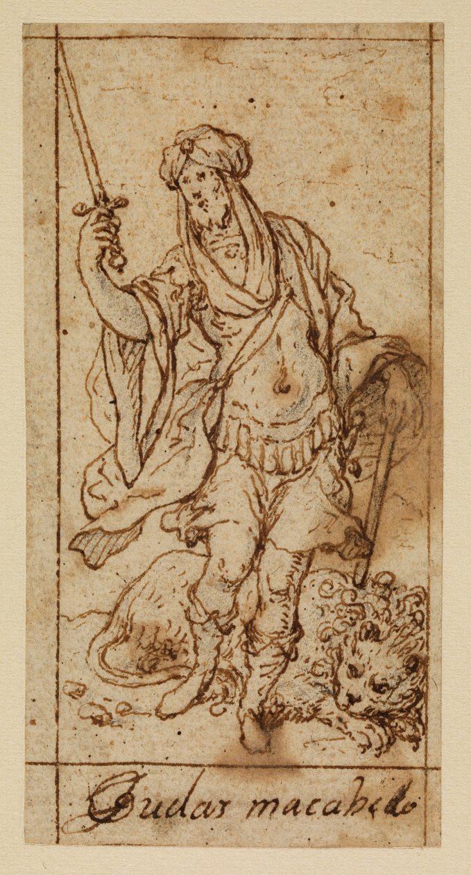 Judas Makkabeus av Matias de (attr.to) Torres
