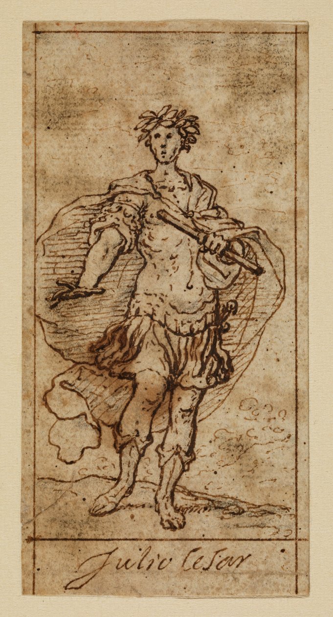 Julius Cæsar av Matias de (attr.to) Torres