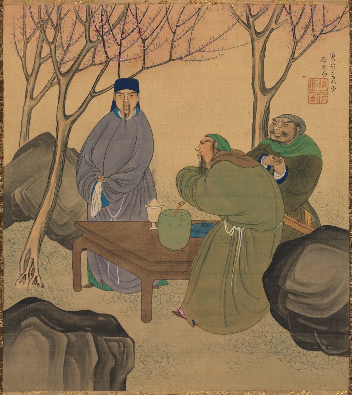 Romance of the Three Kingdoms, 1800-tallet. av Matsumura Goshun