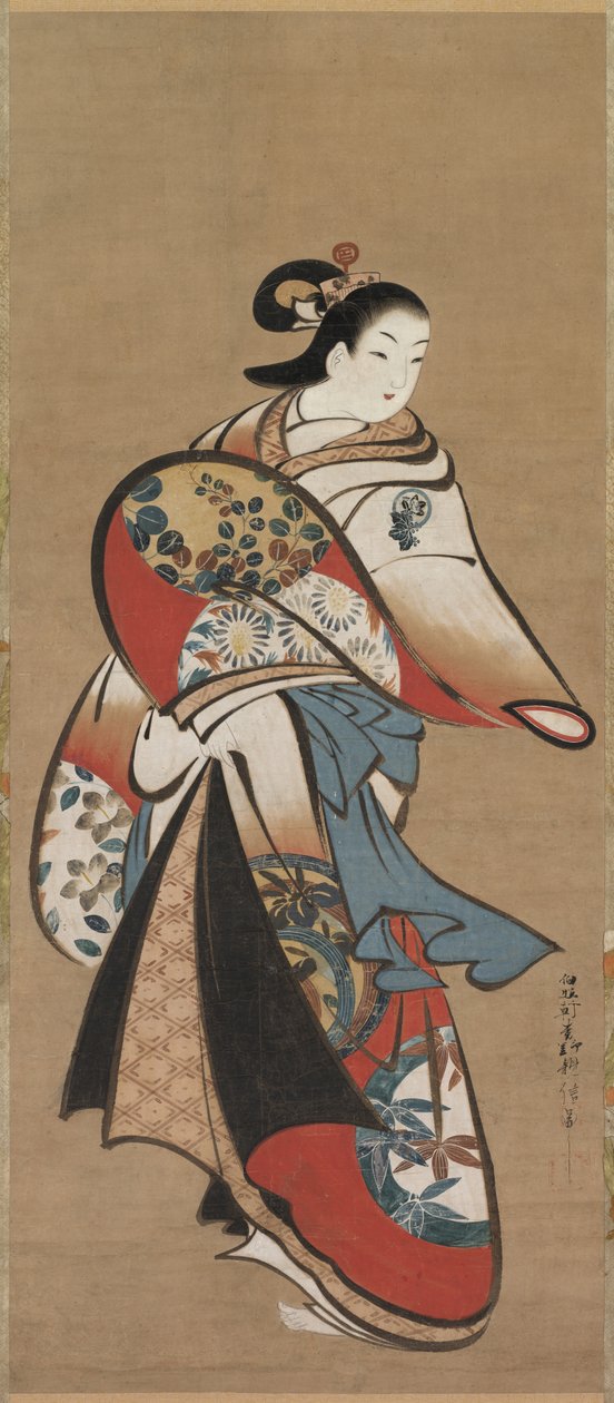 Kurtisane, 1716-1735. av Matsuno Chikanobu