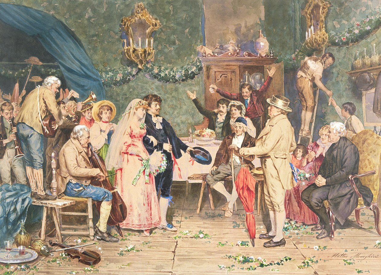 Bryllupsfesten av Matteo Meneghini