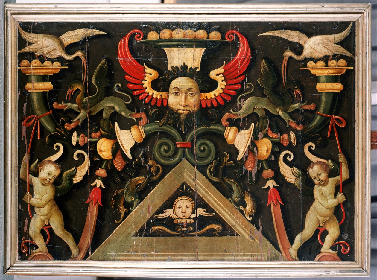 Grotesker, ca. 1510-15 (tempera på furu) av Matteo di Giuliano di Lorenzo Balducci