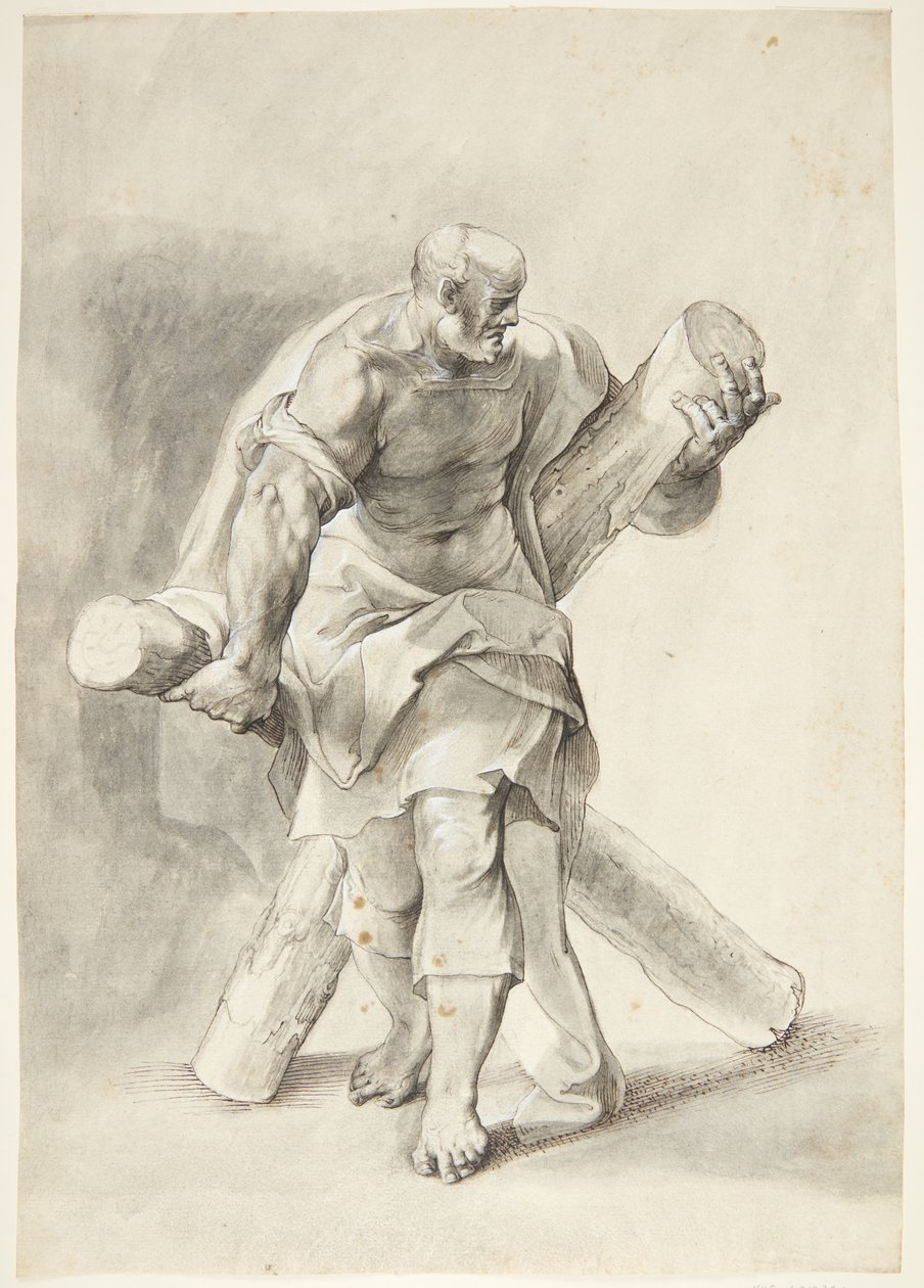 Jesus og de 12 apostle: Andreas av Matthäus Gundelach