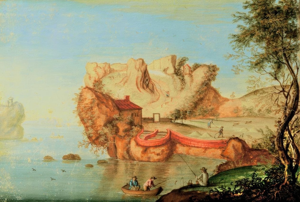 Antropomorfisk landskap av Matthäus Merian der Jüngere