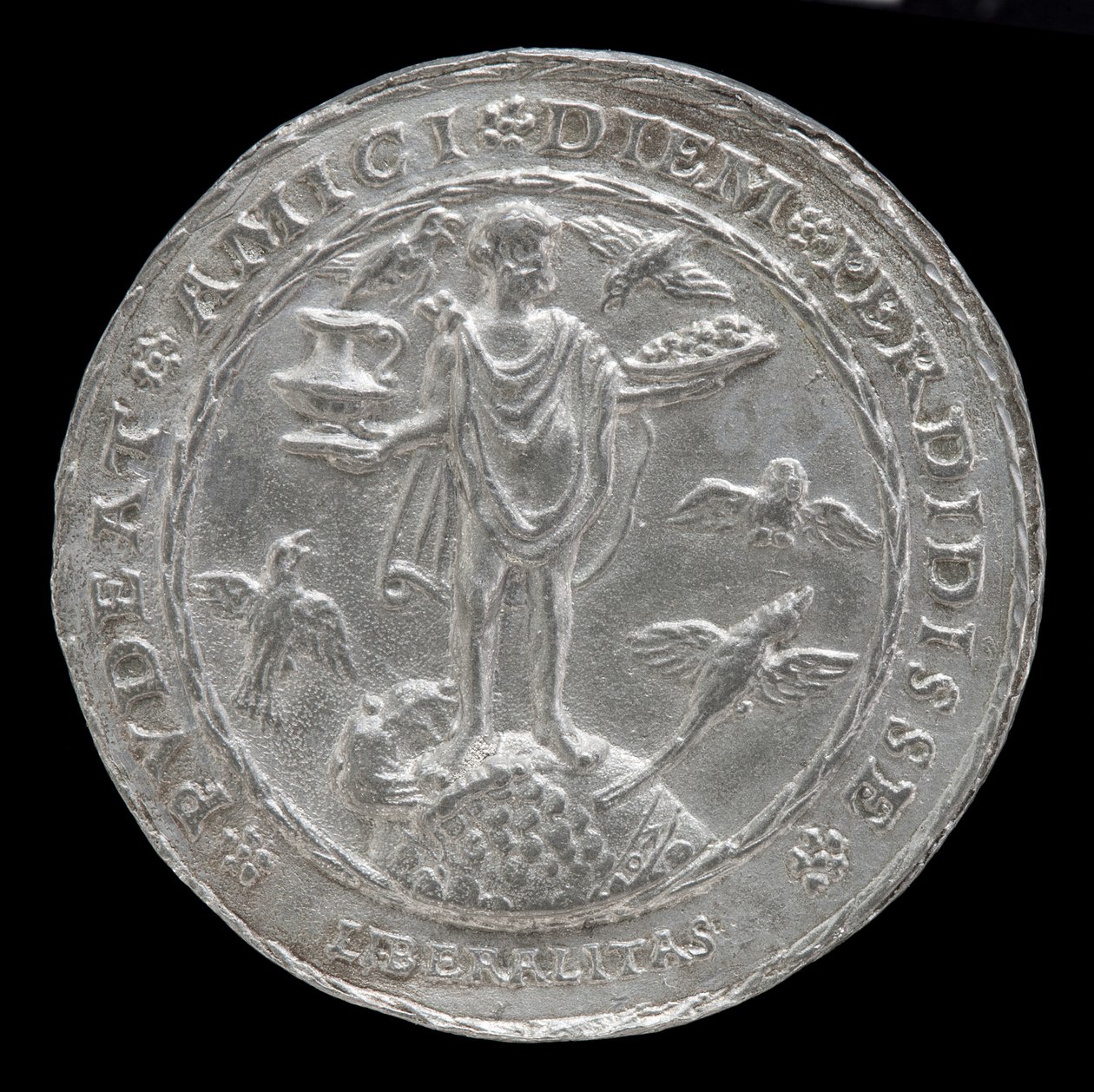 Allegory of Liberality [revers]. av Matthes Gebel