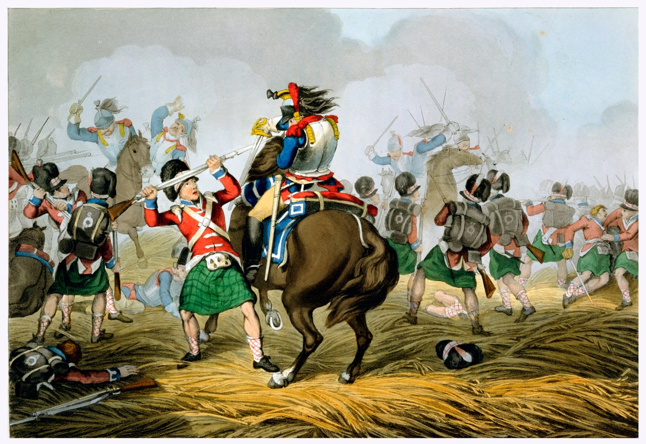 Slaget ved Waterloo, 1815 1817 av Matthew Dubourg