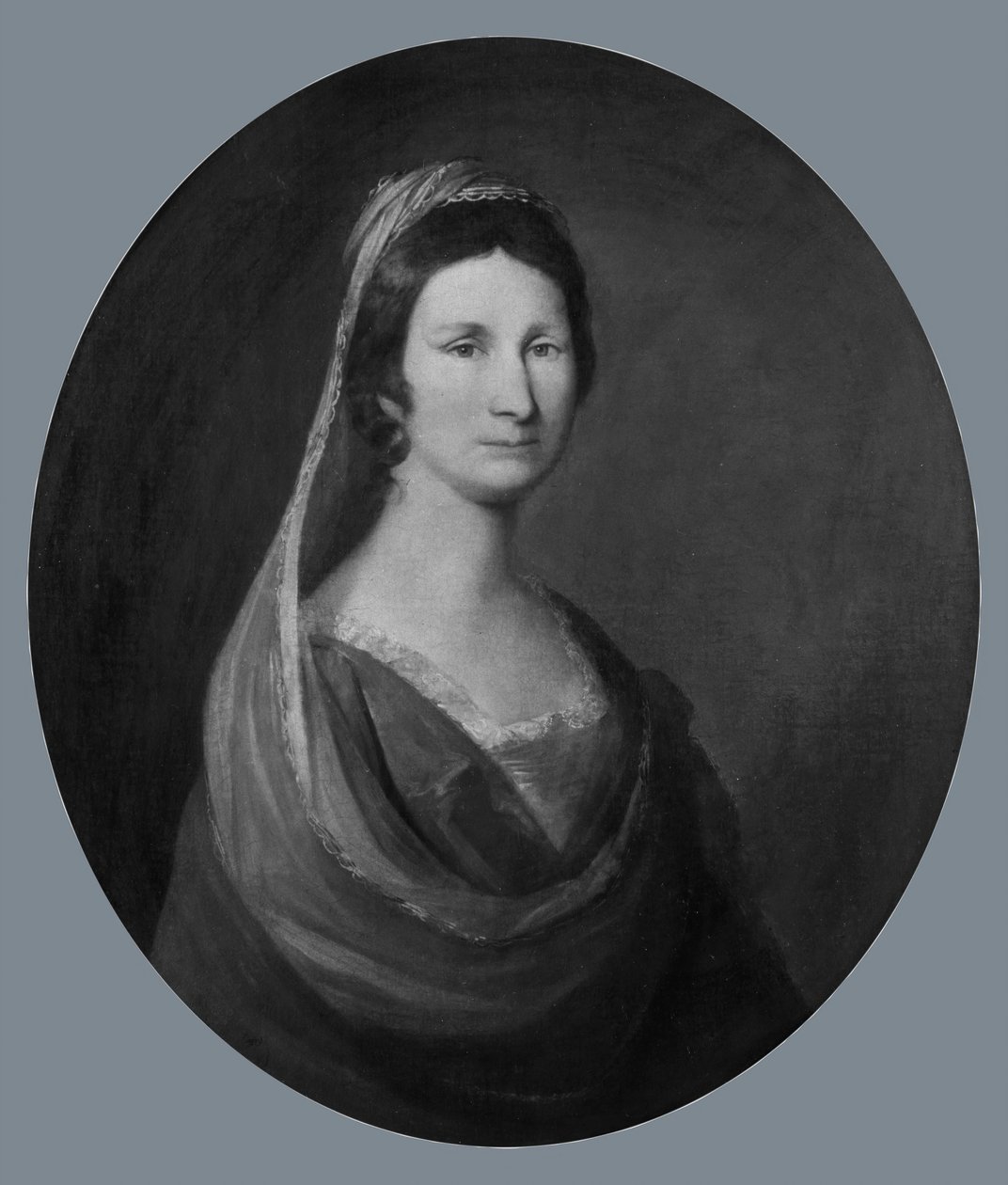 Mrs. Peter De Lancey, ca. 1771. av Matthew Pratt