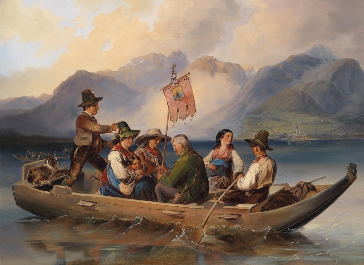 Kryssing ved Wolfgangsee av Matthias Ranftl