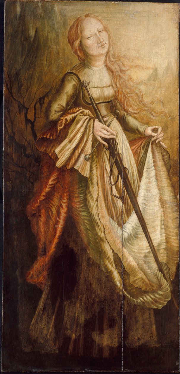 St. Catherine, tidlig på 1970-tallet. av Matthias Grünewald